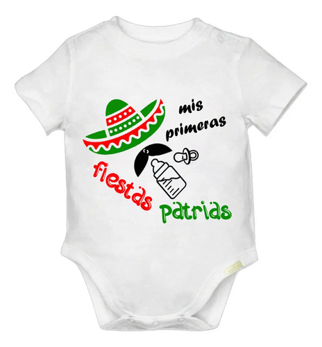 Pañalero Estampado 3x2 Septiembre 15 Mi Primer Fiesta Patria