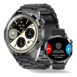 Watch Gt4 Gps Reloj Inteligente Hombres Llamada Para Huawei Color De La Correa Black Steel