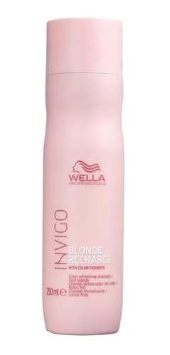 Shampoo Desamarelador Wella Invigo Blonde Recharge 250ml
