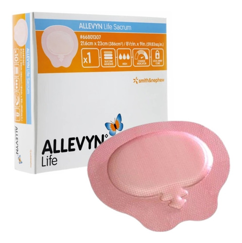 Curativo Allevyn Life Sacrum C/ Espuma 21,6cm X 23cm - 05 Un