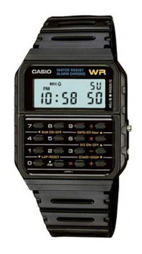 Reloj Caucho Casio Retro Calculadora Ca-53w-1z Newmar