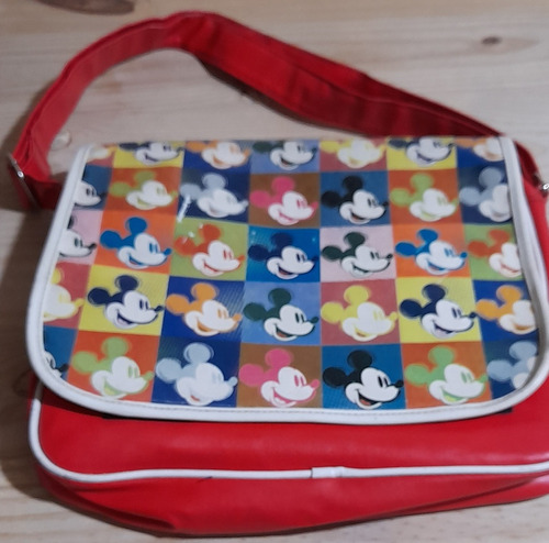 Bolso Original Morral Mickey Mouse Marca Wabro Disney Usado.