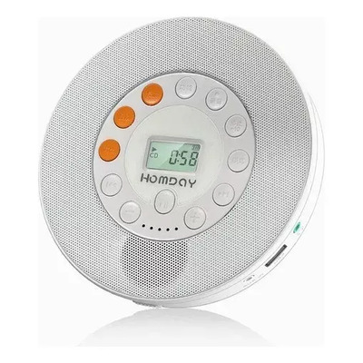 Reproductor De Cd Discman Recargable Con Bocina Usb Mp3 Par | Meses sin interés