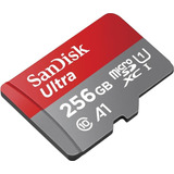 Tarjeta De Memoria Microsd Sandisk Ultra 256 Gb 150mb/s