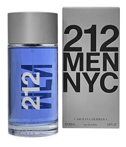 Perfume Original Carolina Herrera 212 Men Para Hombre 200ml