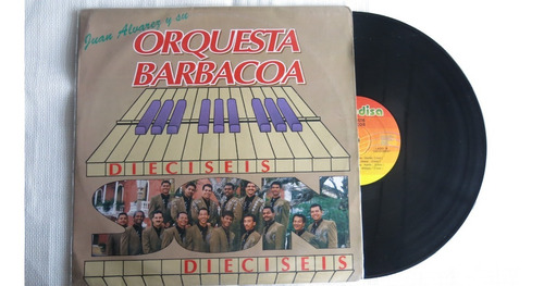 Vinyl Vinilo Lp Acetato Orquesta Barbacoa 16 Son 16 Juan Alv