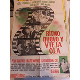 1 Afiche De Cine Original - Lote De 1-737-ritmo Nuevo Y V...
