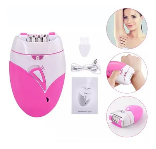 Depilador Elétrico Feminino Recarregável Usb Pele Sensível