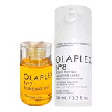 Olaplex N7 Aceite De Peinado Y N8 Mascara De Tratamiento 