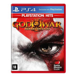 Jogo God Of War 3 Capa Azul Remasterizado Ps4 Mídia Física 