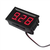 Voltimetro Digital Embutible, Mide De 2.5 A 30vdc