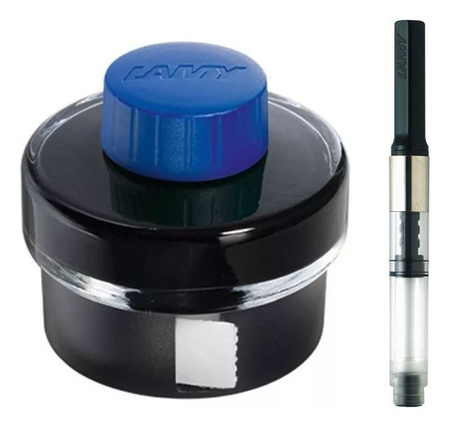 Tinta Lamy Azul 50 Ml + Convertidor De Regalo