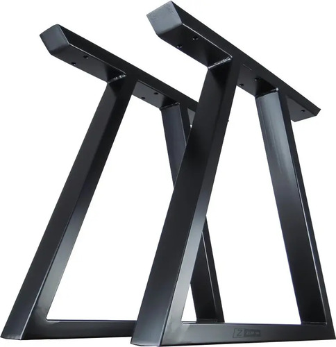 Ptr Base Patas Herreria Mesa Comedor Escritorio Negro Metal