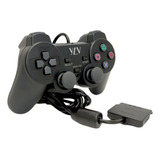 Controle Com Fio Video Game Paralelo Ps2 Ylv Novo