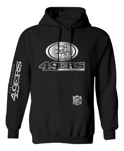 Sudadera San Francisco 49ers Nfl Silver Edition Reflejante