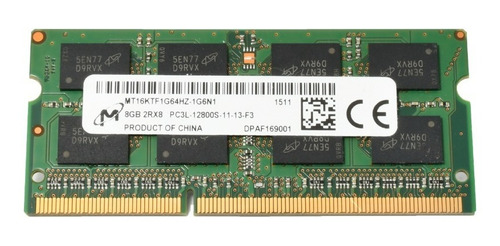 Memoria Ram Ddr3 8gb Pc3l 12800s Compatible Con Mac 