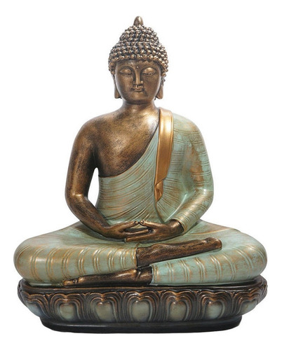 Fwefww Estatuilla De Adorno De Buda Meditando Jardín Zen
