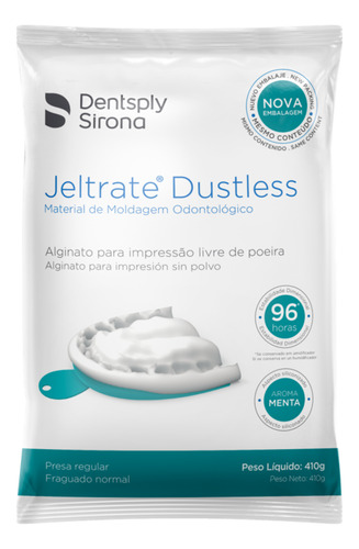 Alginato Odonto Moldes Tipo 2 Jeltrate Dustless Dentsply