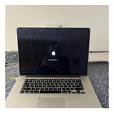 Macbook Pro Retina 15 A1398 (2014) Silver - Para Piezas.