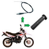 Tubo Y Cable Acelerador Completo Gilera Sahel 150 -arm Motos