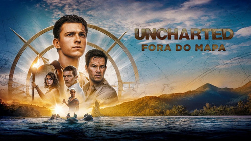 Uncharted, Fora Do Mapa -filme Digital Entregue Via Download