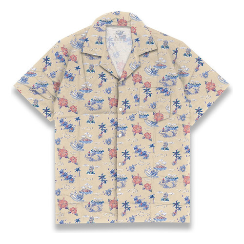 Camisa Hawaiana Pokémon Go Warturle