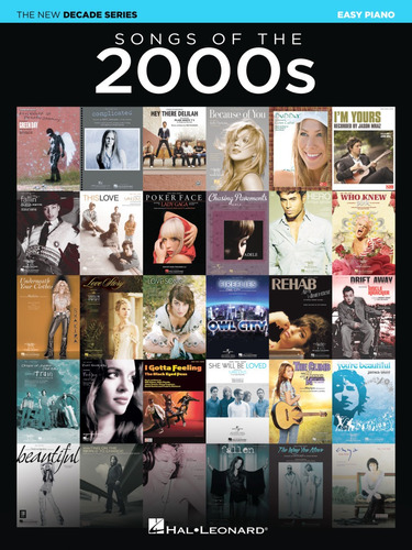 Partituras Piano Facil Songs Of The 2000 The New Dec Digital