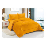 Cobertor Grueso Con Chiporro Y Plush 2 Plaza  230x250cm