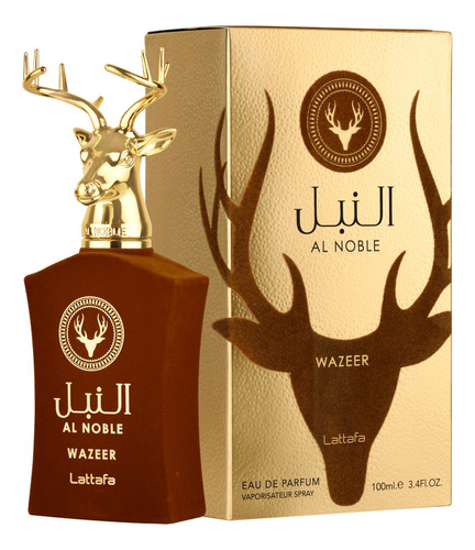 Água De Perfume Al Noble Wazeer De Lattafa Niche Dubai 100ml