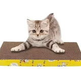 Rascador Carton Para Gatos + Hierba Gatera 
