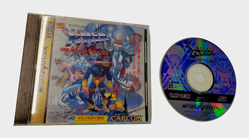 X Men Children Of Atom Sega Saturn Original Japones