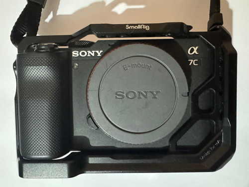Cámara Sony Alpha A7c (cuerpo) Color Negro
