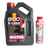 Aceite Motor Auto Motul 8100 5w40 Xcess +liq. Lavador Motul