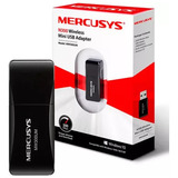 Tarjeta De Red Mercusys Usb Wifi Mw300um Inalambrica Mini