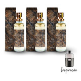 Kit 3 Perfumes Aphrodisiac Masculino 15ml Amakha Paris
