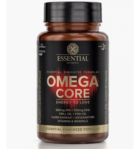 Omega Core Essential Nutrition - (60 Capsulas)