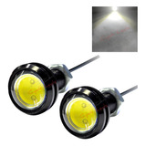 Led Parafuso 23mm Som Carro Luz Fixo E Pisca 3 Fios Strobo 