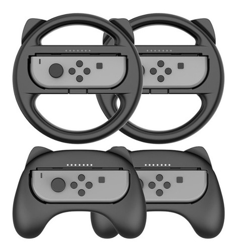 Juego Grips Para Controles Joy-con Fundas Nintendo Switch 