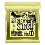 Cuerdas Guitarra Eléctrica Ernie Ball Mammoth Slinky 12-62