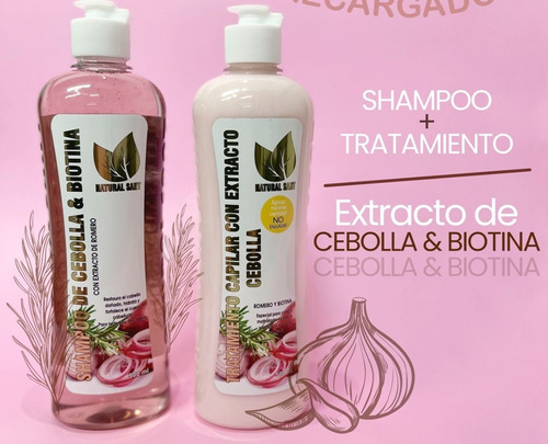 Kit Shampoo Tto Cebolla Biotina - mL a $38