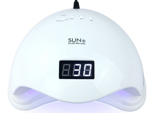 10x Cabine Sun5 Led Uv 48w Digital Sensor Estufa Forno Unhas