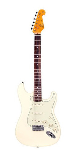 Guitarra Eléctrica Sx Vintage Series Sst62+ White Cuota