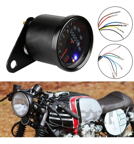 Velocímetro De Motocicleta Dc12v Universal Atv Led Retroilum