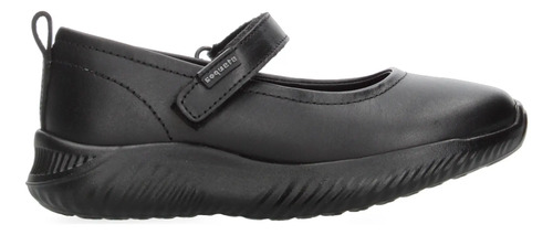 Zapato Escolar Niña Coqueta Negro Colegio Infantil T18-26