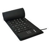 Teclado Flexible Plegable Portable Salpicaduras Antipolvo