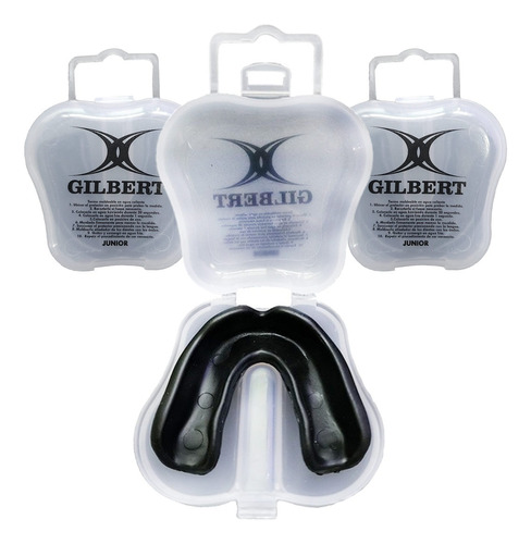 Tripack Bucales Junior Hockey Rugby Gilbert X3 