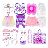 Set Disfraces Princesa Y Sirena, Accesorios - Niñas 2-5 Años