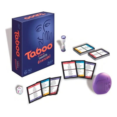 Juego de Mesa Familiar Taboo de Hasbro | MercadoLibre