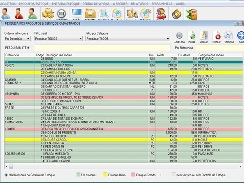 Administrar Auto Peças + Pedido De Vendas E Estoque V1.0 Fpq