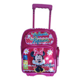 Mochila Kinder Niña Minnie Con Ruedas O Llantas 